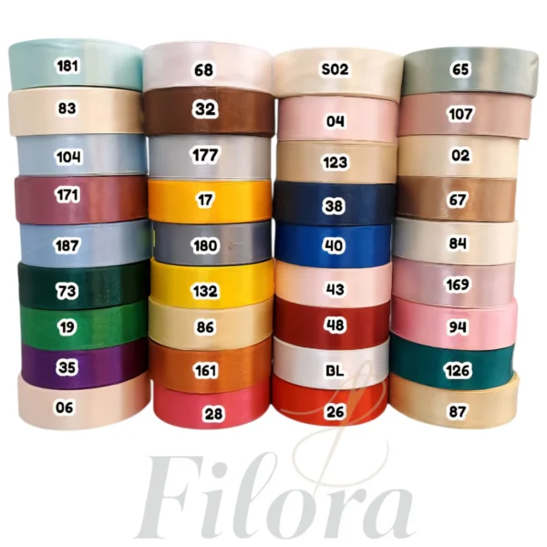 RUBAN SATIN N°05 (2.5MM) (Q:06PCS)