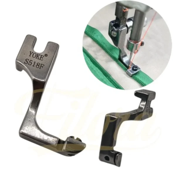 Pied de Biche FERMETURE INVISIBLE S518F