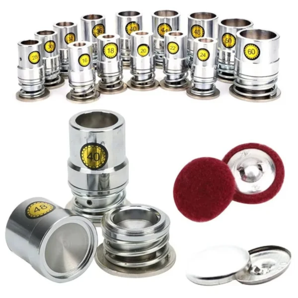 Moule à Boutons Recouverts en Tissu