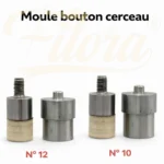 ⁦Moule Bouton Pression Cerceau Métal⁩ - الصورة ⁦2⁩