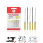 Aiguille Machine a Coudre Portatif HA Tête OR