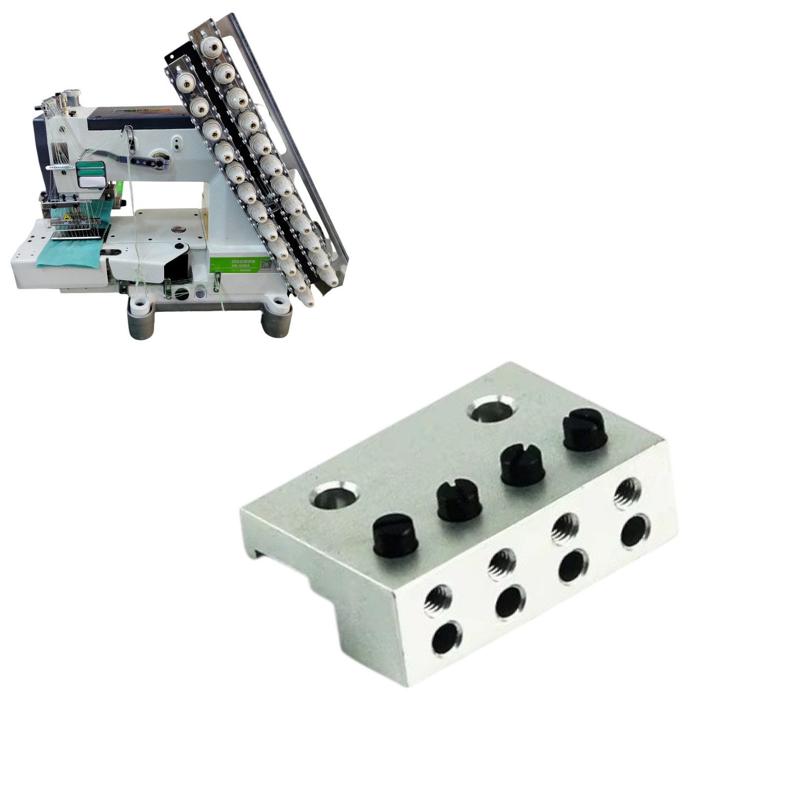 6 Porte Boucleur Machine Elastiqueuse 1404-4N - الصورة 1