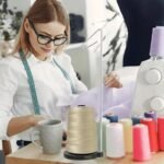 ⁦Porte Bobines Machine Domestique Metal⁩ - الصورة ⁦3⁩