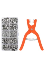 Pince Bouton Cerceau Simple Plastique Avce Bouton