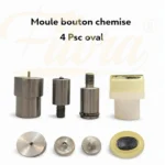 Moule Bouton Pression Metal pour Kamiss Ovale